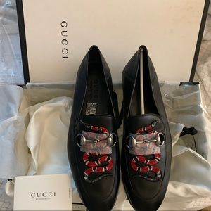 Authentic Gucci Brixton Black loafers